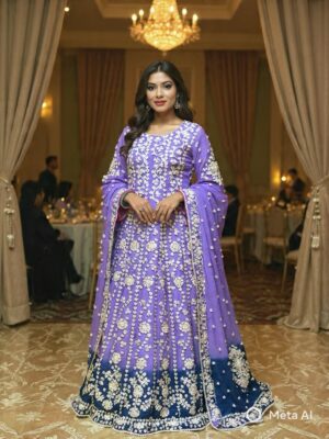 Gota work Heavy Maxi